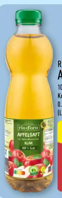 Aldi Nord rio d'oro Apfelsaft Angebot
