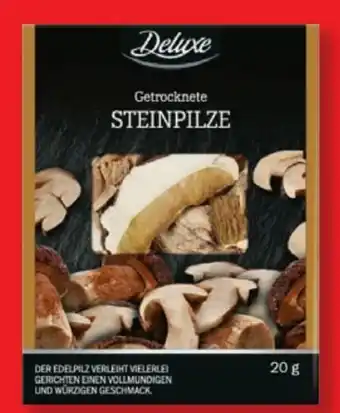 Lidl Deluxe Getrocknete Steinpilze Angebot
