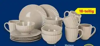 Lidl Livarno Home Geschirrset 18-tlg Angebot