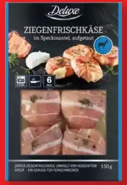Lidl Deluxe Ziegenfrischkäse im Speckmantel Angebot
