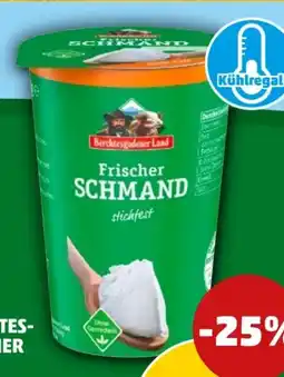 PENNY Berchtesgadener Land Frischer Schmand Angebot