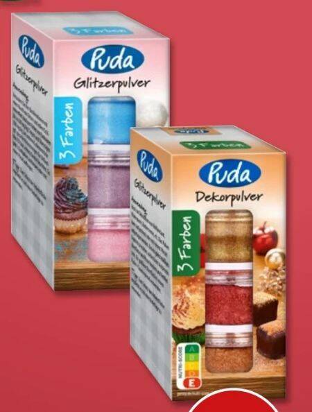 Puda Glitzerpulver Angebot bei PENNY