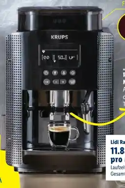 Lidl Krups Kaffeevollautomat Essential EA8100 Angebot