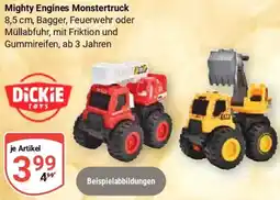 Globus Dickie Mighty Engines Monstertruck Angebot