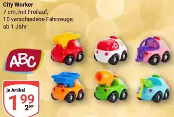 Globus ABC City Worker Angebot