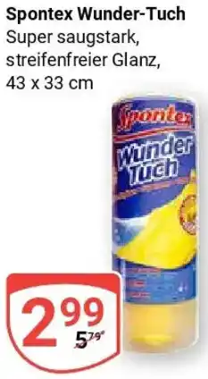 Globus Spontex Wunder-Tuch Angebot