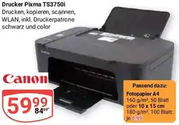 Globus Canon Drucker Pixma TS3750i Angebot