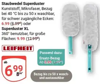 Globus LEIFHEIT Staubwedel Superduster oder Superduster XL Angebot