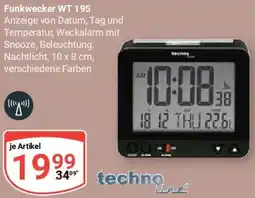 Globus Techno line Funkwecker WT 195 Angebot