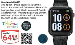 Globus Tekday connect Smartwatch 656513 Angebot