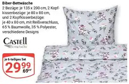 Globus Castell Biber-Bettwäsche Angebot