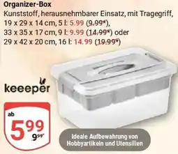 Globus keeeper Organizer-Box Angebot