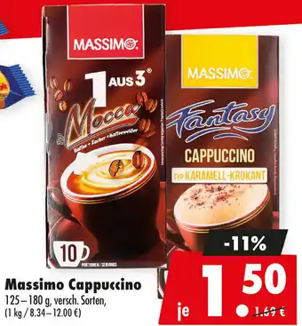 Mäc Geiz Massimo Cappuccino Angebot
