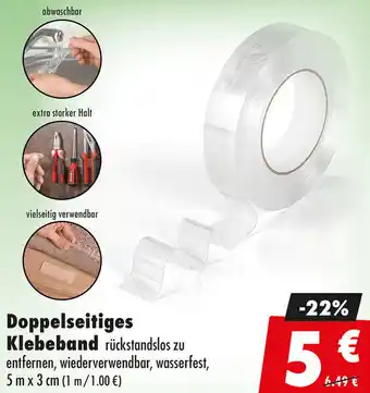 Mäc Geiz Doppelseitiges Klebeband Angebot