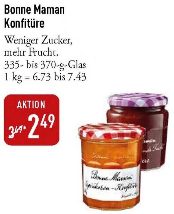 Faszinierend Bonne Maman Angebot Ebenbild