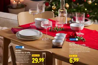 Lidl Sansibar geschirr-set, 12-teilig Angebot