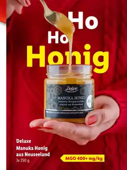 Lidl Deluxe manuka honig aus neuseeland Angebot