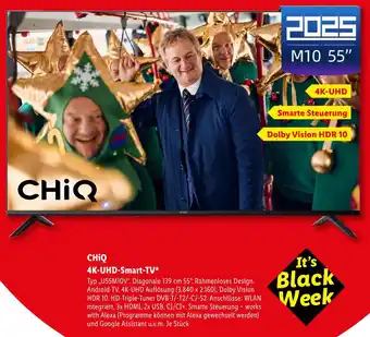 Lidl Chiq 4k-uhd-smart-tv Angebot