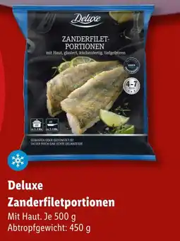 Lidl Deluxe zanderfiletportionen Angebot