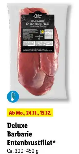 Lidl Deluxe barbarie entenbrustfilet Angebot