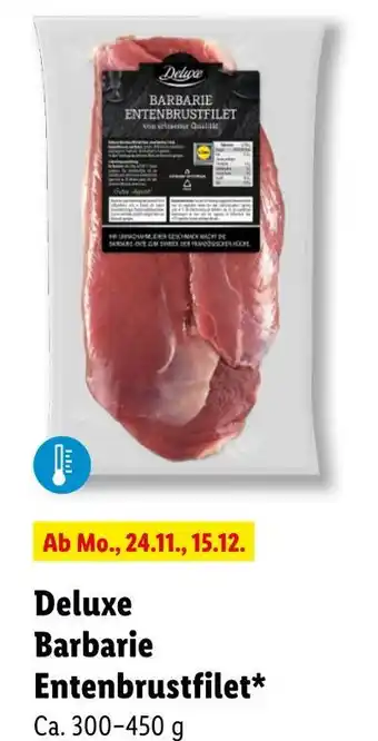 Lidl Deluxe barbarie entenbrustfilet Angebot