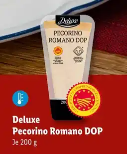 Lidl Deluxe pecorino romano dop Angebot