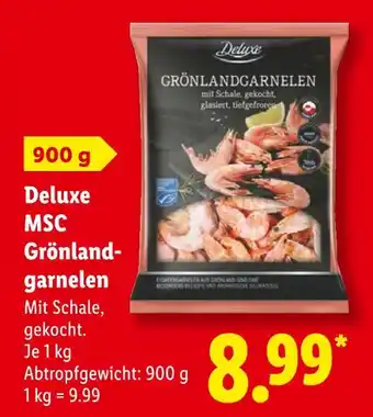 Lidl Deluxe msc grönlandgarnelen Angebot