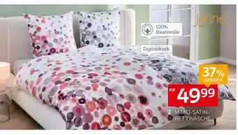 XXXLutz Janine mako-satin-bettwäsche-garnitur Angebot