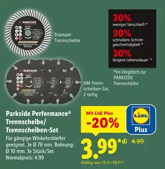 Lidl Parkside diamant-trennscheibe Angebot