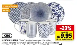 SCONTO Khg geschirr-serie vario Angebot