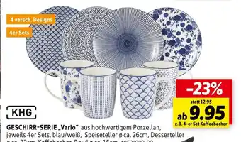 SCONTO Khg geschirr-serie vario Angebot