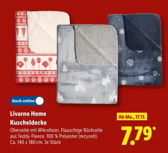 Lidl Livarno home kuscheldecke Angebot
