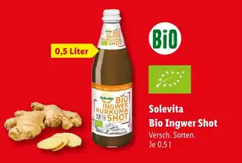 Lidl Solevita bio ingwer shot Angebot