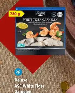 Lidl Deluxe asc white tiger garnelen Angebot