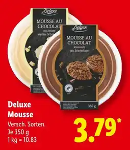 Lidl Deluxe mousse au chocolat Angebot