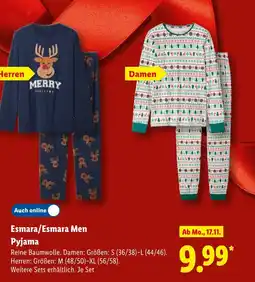 Lidl Esmara men pyjama Angebot