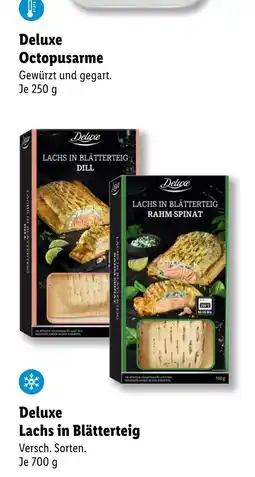 Lidl Deluxe octopusarme Angebot
