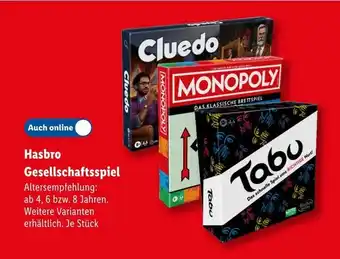 Lidl Hasbro cluedo Angebot