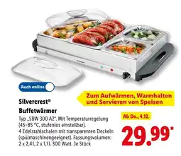 Lidl Silvercrest buffetwärmer Angebot