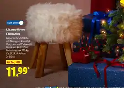 Lidl Livarno home fellhocker Angebot