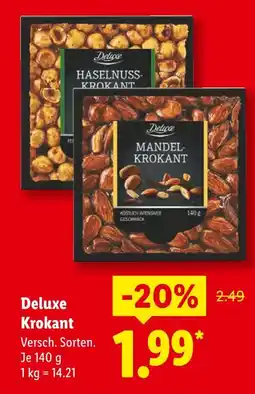 Lidl Deluxe haselnuss-krokant Angebot