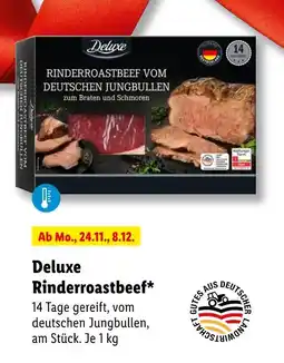 Lidl Deluxe rinderroastbeef Angebot