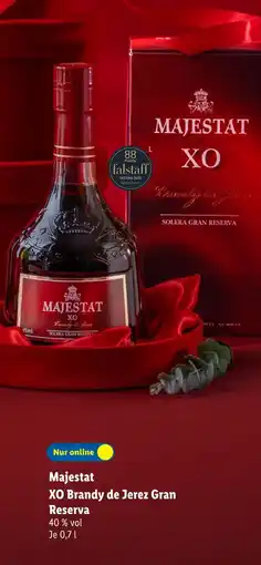 Lidl Majestat xo brandy de jerez gran reserva Angebot