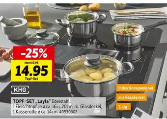 SCONTO Khg layla topf-set Angebot