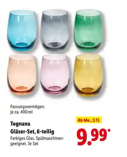 Lidl Tognana gläser-set Angebot