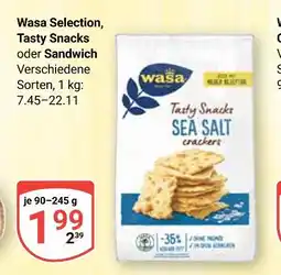 Globus Wasa selection Angebot