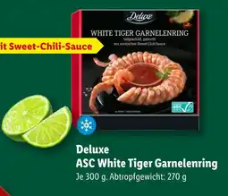 Lidl Deluxe asc white tiger garnelenring Angebot