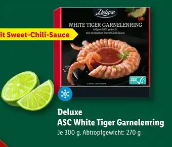 Lidl Deluxe asc white tiger garnelenring Angebot