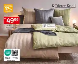 XXXLutz Dieter knoll satin-bettwäsche-garnitur domino ca. 135 x 200 und 80 x 80 cm Angebot