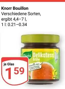 Globus Knorr bouillon Angebot